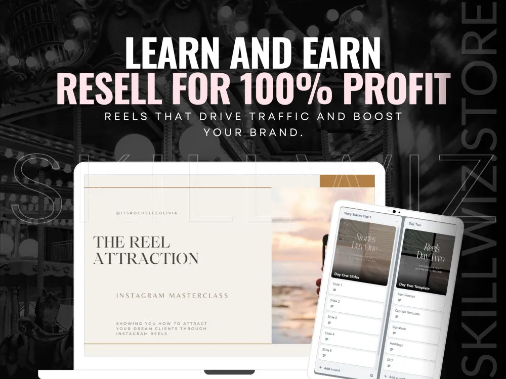 The Reel Attraction Masterclass With Mrr - Instagram Course