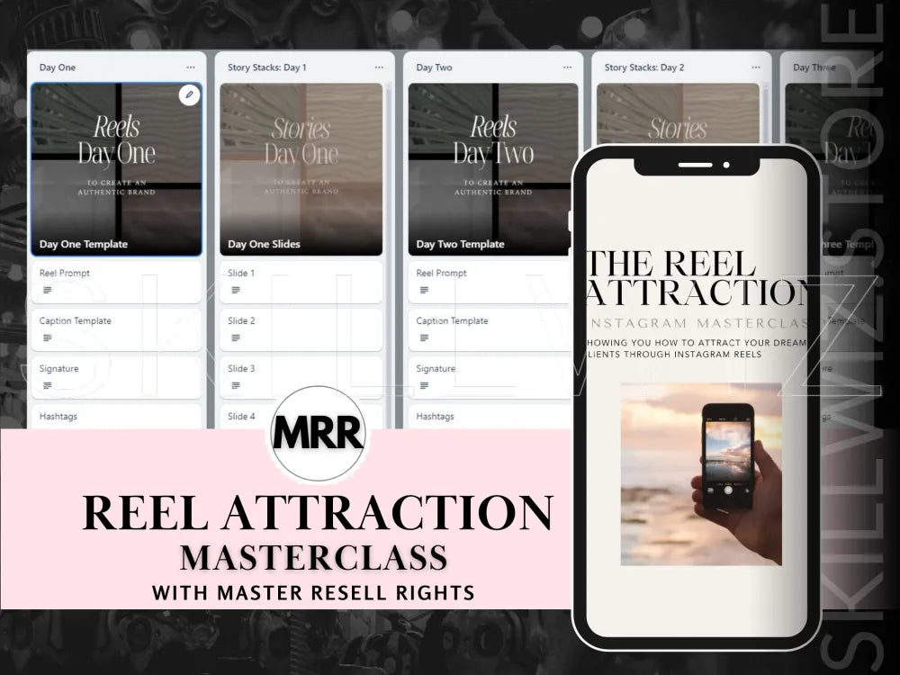 The Reel Attraction Masterclass With Mrr - Instagram Course