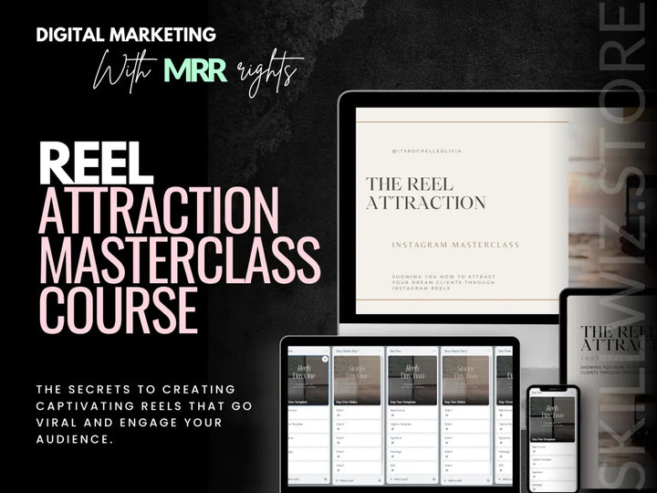 The Reel Attraction Masterclass With Mrr - Instagram Course