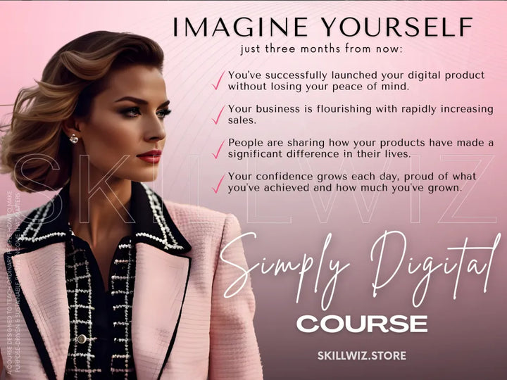 The Simply Digital Course With Mrr & 10 Free Products