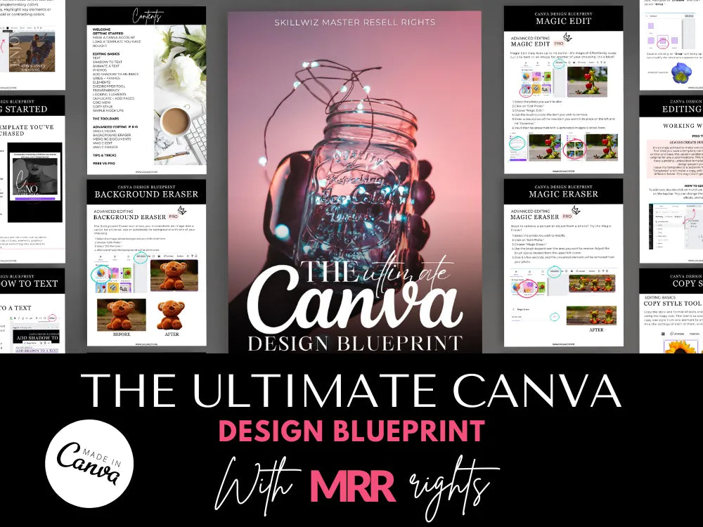 The Ultimate Canva Design Blueprint With Mrr & Plr