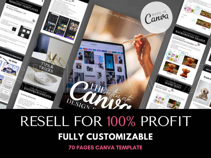 The Ultimate Canva Design Blueprint With Mrr & Plr