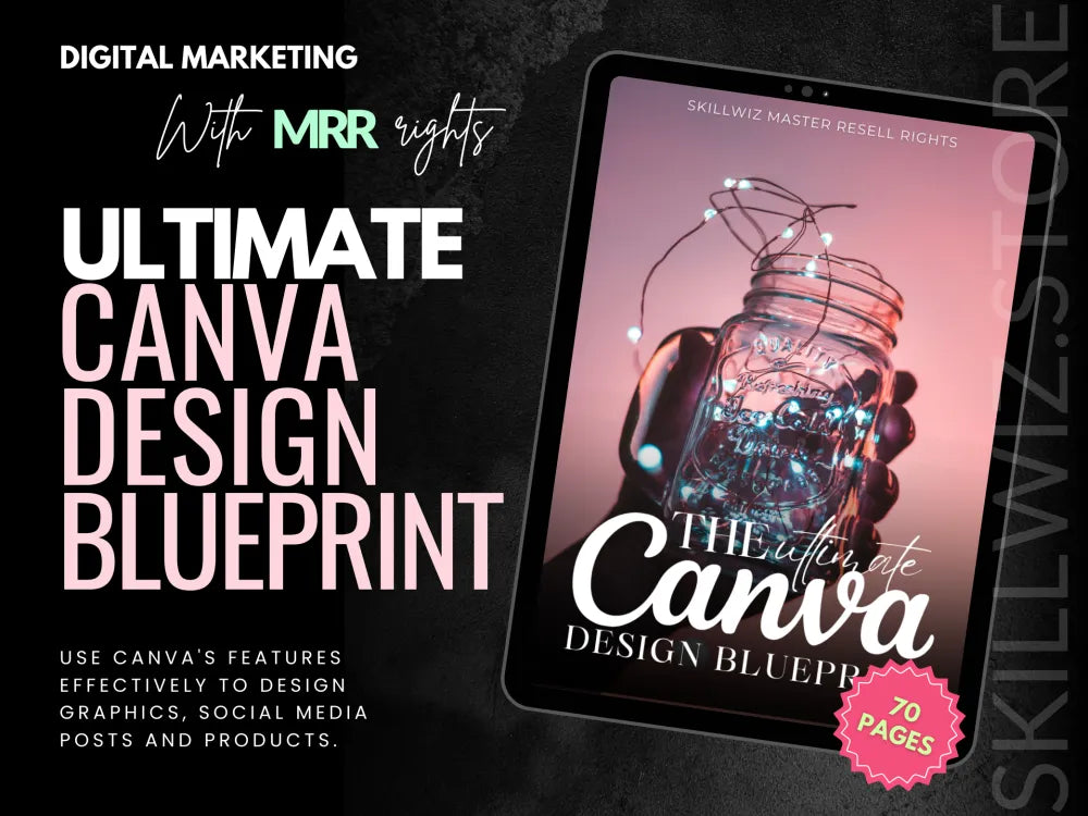 The Ultimate Canva Design Blueprint With Mrr & Plr