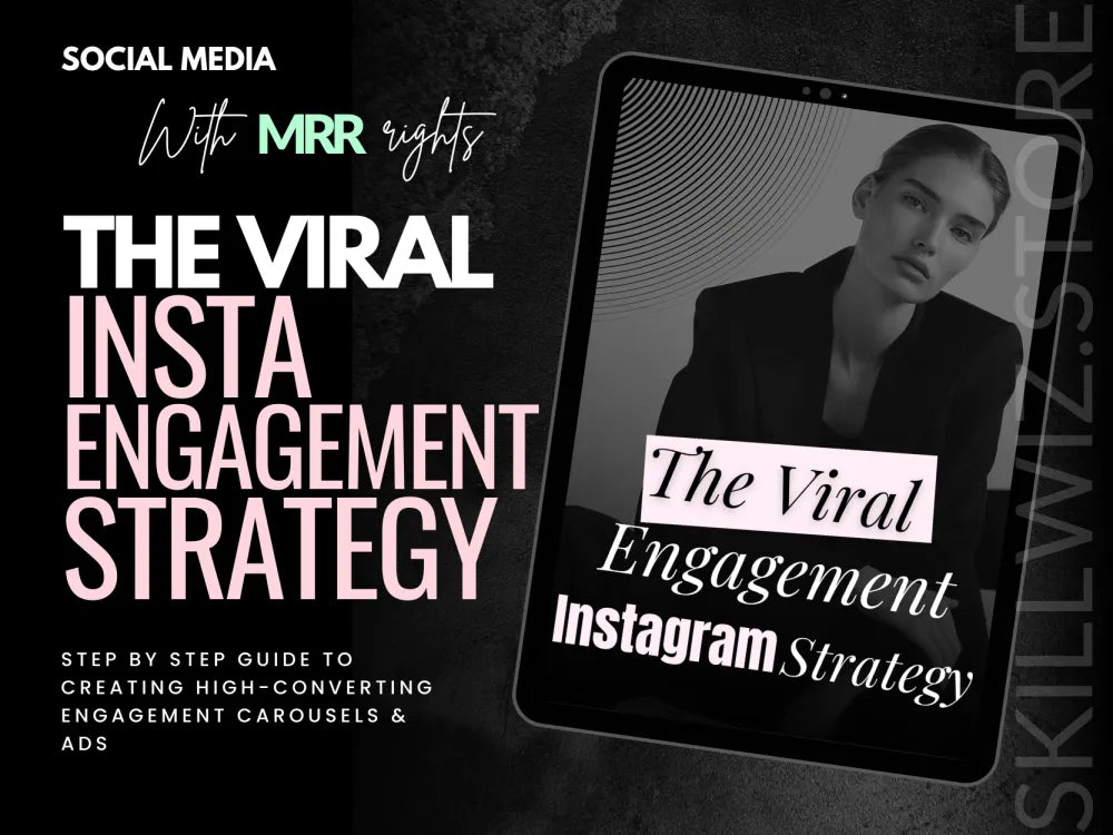 The Viral Engagement Instagram Strategy With Mrr/Plr Only