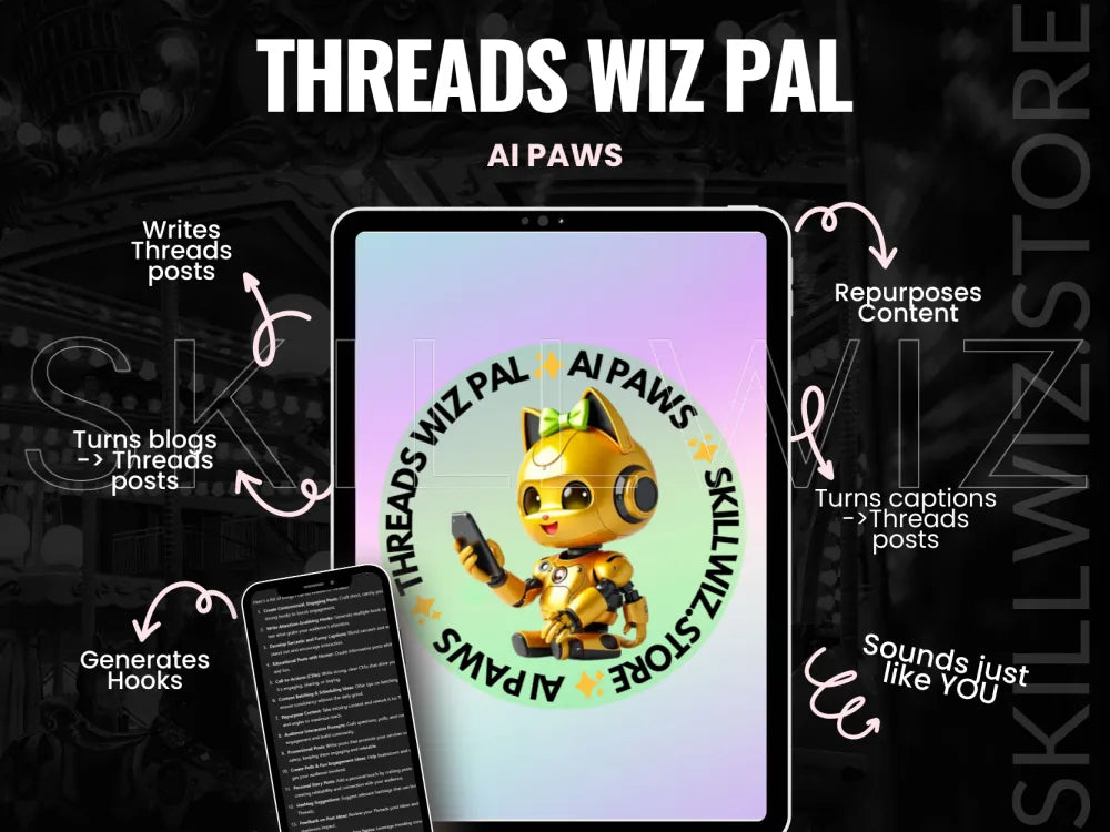 Threads Wiz Pal: Your Ai Bot For Bold Engaging Posts