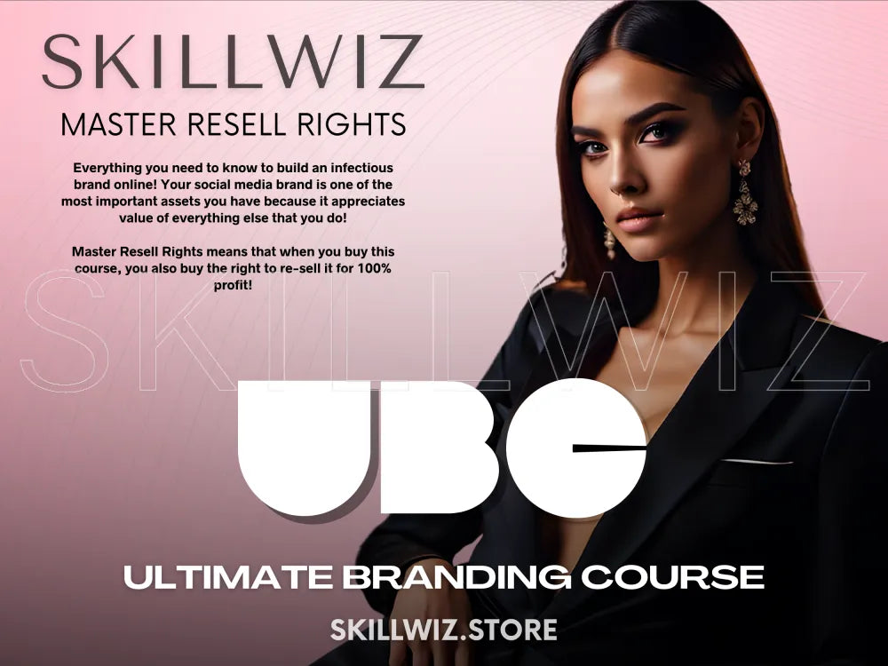 UBC Ultimate Branding Course with Master Resell Rights