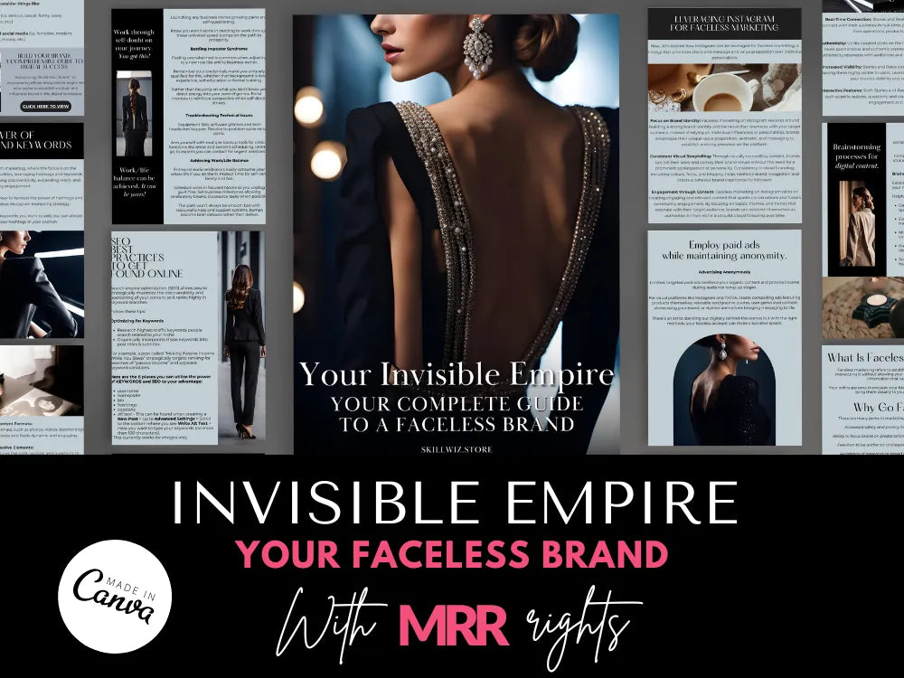 Your Invisible Empire - Faceless Marketing With Mrr
